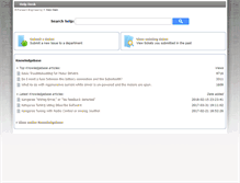 Tablet Screenshot of help.dimensionengineering.com